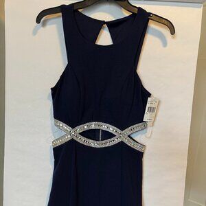 Dillards Xtraordinary Midnight Blue Dress